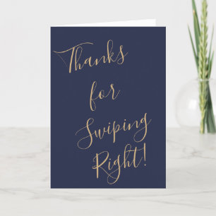 Festividades Cartão de Dia dos Namorados Engraçado Obrigado por