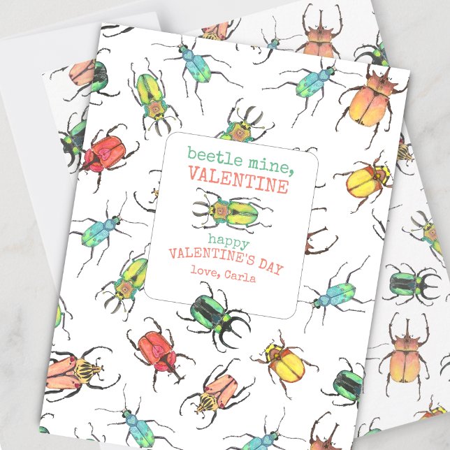 Festividades Cartão de Dia dos Namorados Love Bug (Criador carregado)