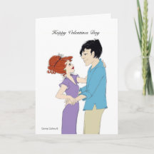 Cartão de Dia dos Namorados para Casal
