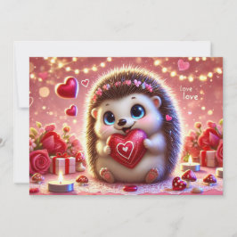 Festividades Cartão de Dia dos Namorados Personalizado Adorável