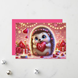 Festividades Cartão de Dia dos Namorados Personalizado Adorável