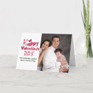 Festividades Cartão de Dia Feliz dos Namorados Personalizado