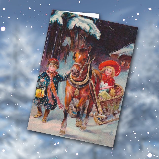 Festividades Cartão De Dorga De Natal (Criador carregado)