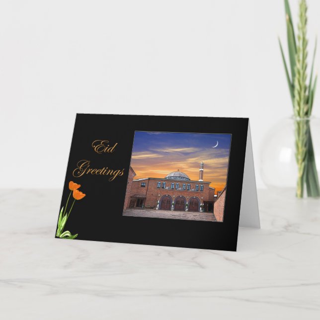 Festividades Cartão de Eid (Frente)