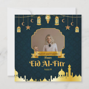 Festividades Cartão de Eid El-fitr, Bênçãos com o nosso Eid Mub