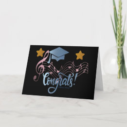 Festividades Cartão de Felicitações de Graduação