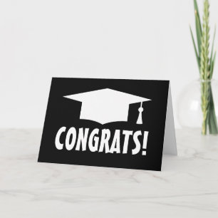 Festividades Cartão de felicitações de graduação divertido