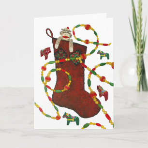 Festividades cartão de feriado