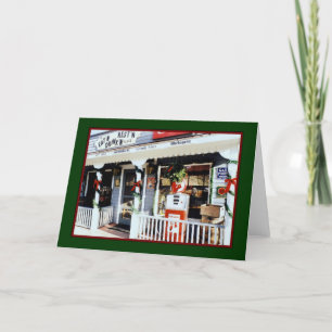 Festividades Cartão de Feriado 'Americana Vintage' - Vazio