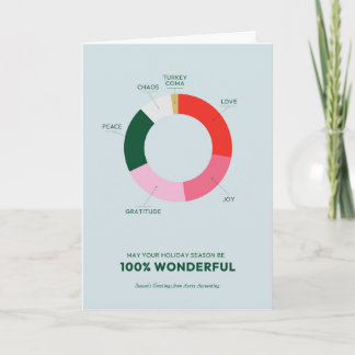 Festividades Cartão de Feriado Corporativo para Gráfico de Féri