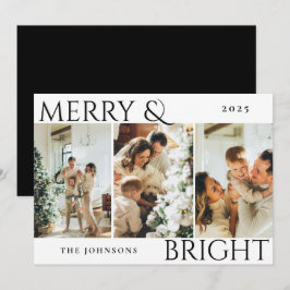 Festividades Cartão de Feriado de Colagem de Fotografias de fel