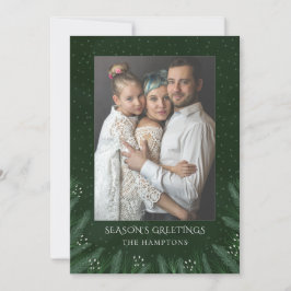 Festividades Cartão de Feriado de Fotografias do Pinheiro da Fl