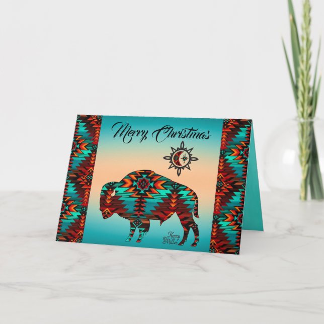 Festividades Cartão de Feriado Dobrado (Frente)