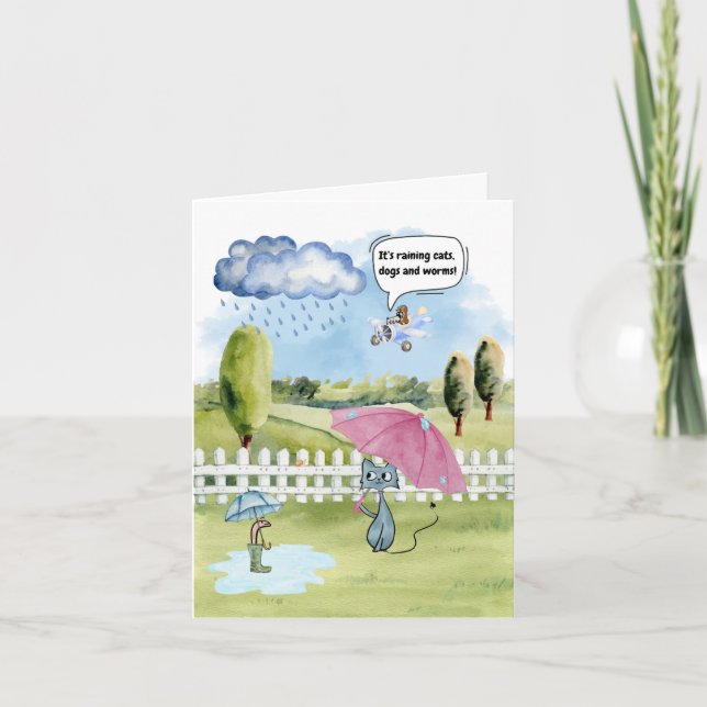 Festividades Cartão de Feriado Dobrado (Frente)