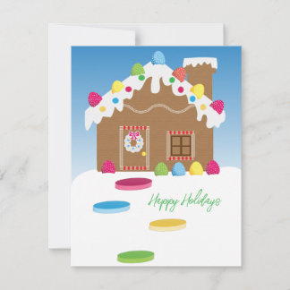 Festividades Cartão de feriado feliz