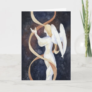 Festividades Cartão de Feriado Gene Angel