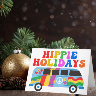 Festividades Cartão de Feriado Personalizado de Feriado de Hipp