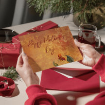 Cartão de Feriado Plano