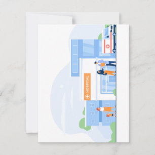 Festividades Cartão de Feriado Plano, Tamanho: 4,25" x 5,5", Pa