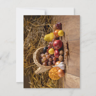 Festividades Cartão de Feriado Plano, Tamanho: 4,25" x 5,5", Pa