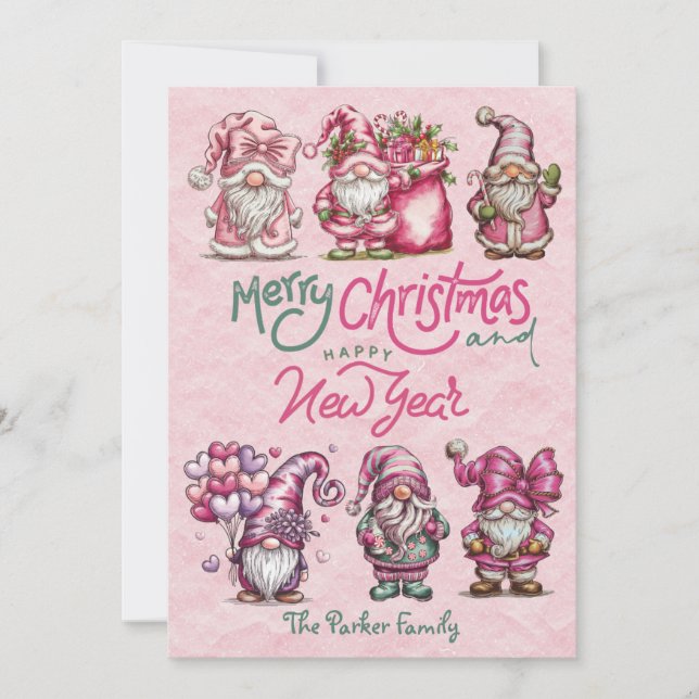 Festividades Cartão de Feriado Simples (Frente)