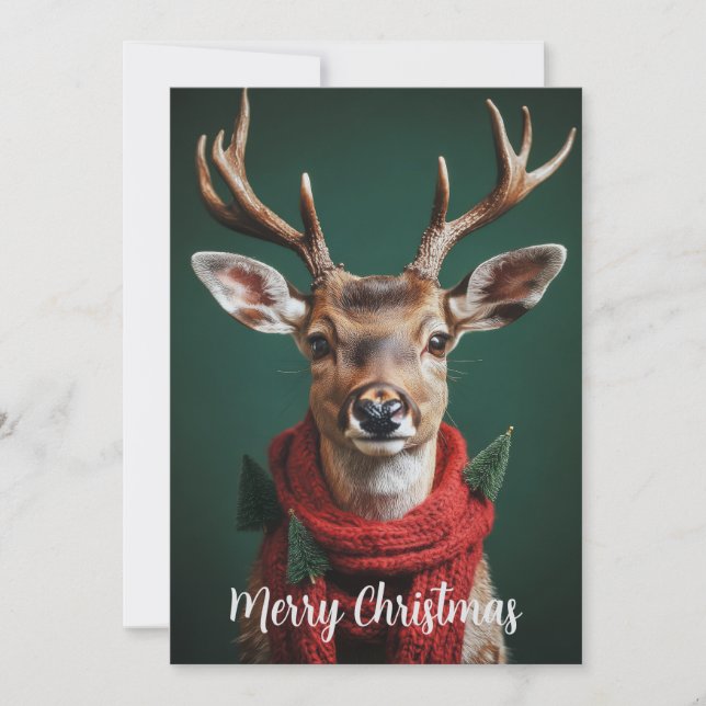 Festividades Cartão de Feriado Simples (Frente)