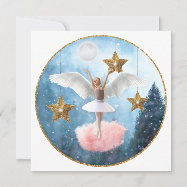 Festividades Cartão de Feriado Simples (Frente)