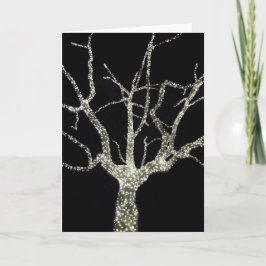 Festividades Cartão de Feriado 'Tree of Light' - Vazio