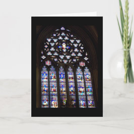 Festividades Cartão de Feriado 'Vidro Estacionado' - Natal