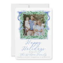 Cartão de Férias Arco-íris em Aquarela