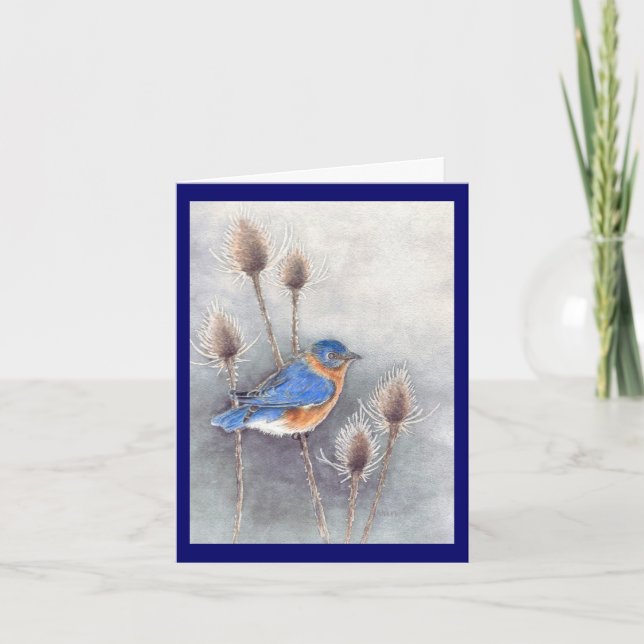 Festividades Cartão de Férias Bluebird (Frente)