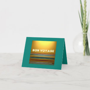 Festividades Cartão de Férias Bright Bon Voyage