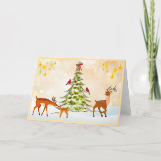 Festividades Cartão de Férias da Beleza da Natureza