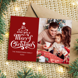 Festividades Cartão de Férias da Família Feliz Natal