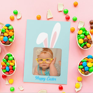 Festividades Cartão de Férias da Páscoa com Foto Personalizada 