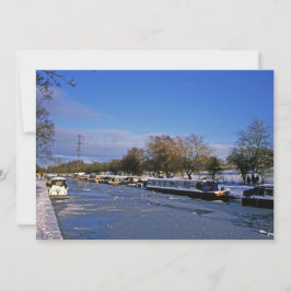 Festividades Cartão de Férias de Cheshire no Canal de Macclesfi