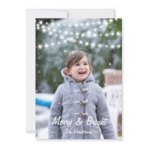 Cartão de Férias de Luz de Natal