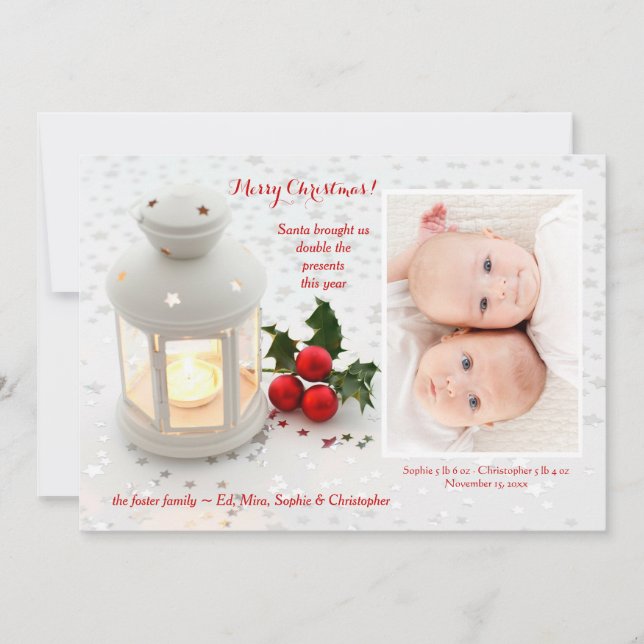 Festividades Cartão de Férias de Milagres (Frente)