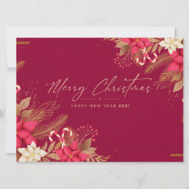 Festividades Cartão de Férias de Natal