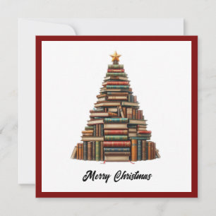 Festividades Cartão de Férias de Natal Colorido Vintage Chic