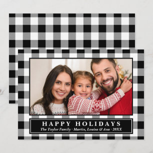 Festividades Cartão de Férias de Natal da Xadrez de Buffalo N