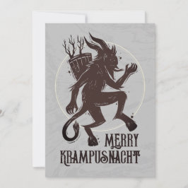 Festividades Cartão de Férias de Natal Krampus Feliz krampusnac