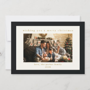 Festividades Cartão de Férias de Natal Personalizado de Foto Pr