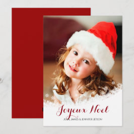 Festividades Cartão de Férias de Neve Flurry