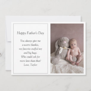 Festividades Cartão de Férias de Primeiro Dia de os pais