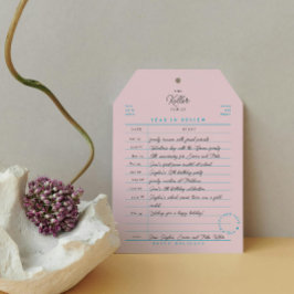 Festividades Cartão de Férias de Revisão Anual da Carteira de B