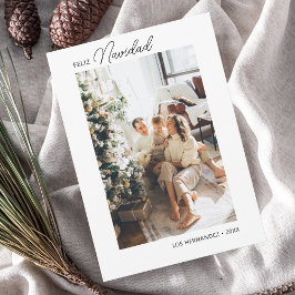 Festividades Cartão de Férias de Script Retroativo Feliz Navida