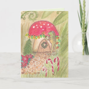 Festividades Cartão de Férias de Toad