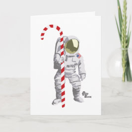 Festividades Cartão de Férias do Astronauta
