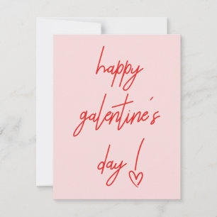 Festividades Cartão de Férias do Dia dos Namorados da Galentine